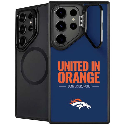 NFL Denver Broncos Team Motto Galaxy S25 Ultra Kickstand Case